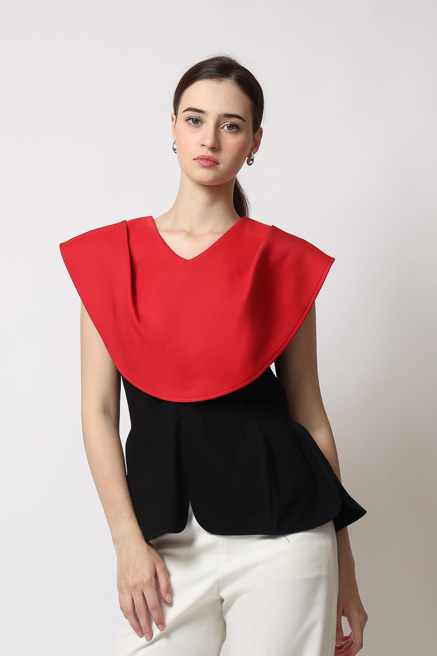 Bloom et Champs Red Selena Top