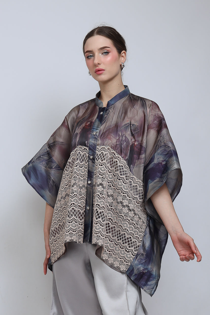 Bloom et Champs Kemeja Lawar Organza