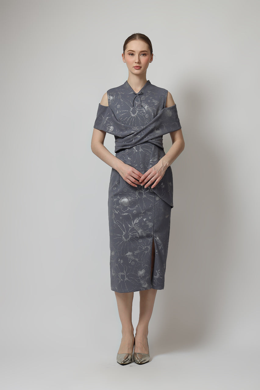 Bloom et Champs Dress Meihua Silver