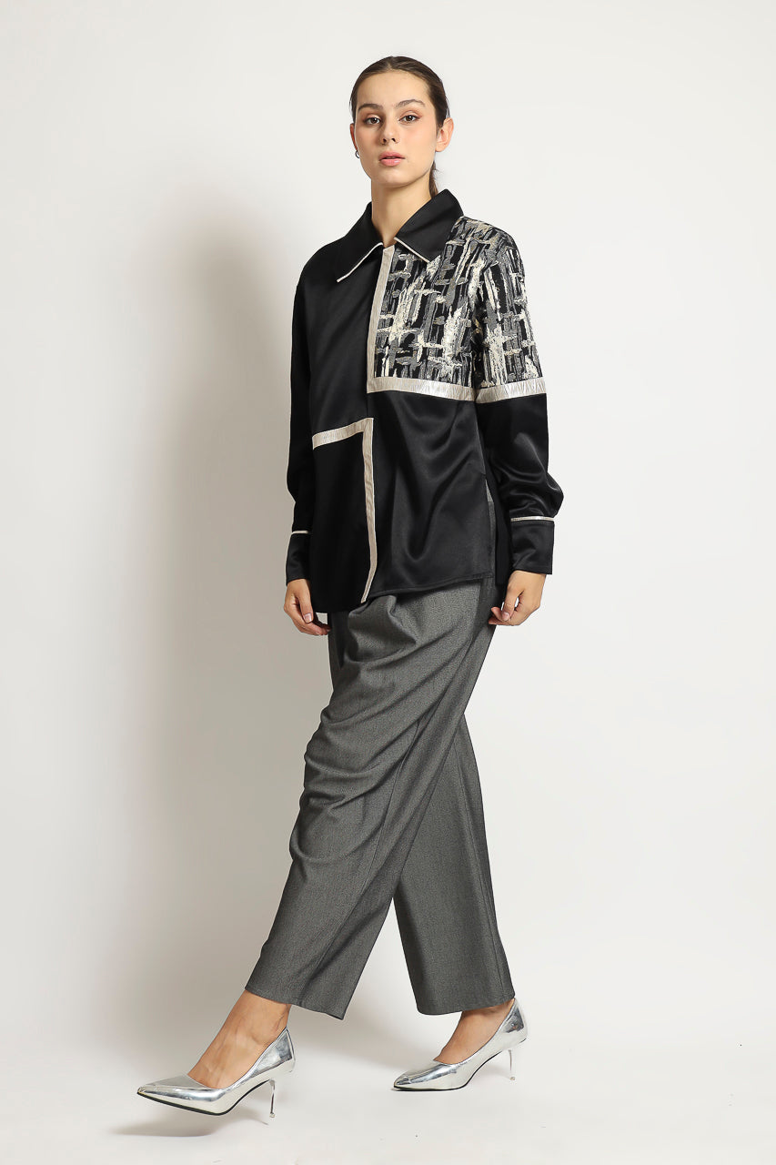 Bloom et Champs Kemeja Jacquard Siku