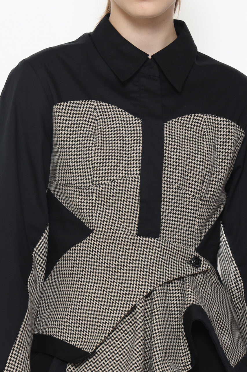 Bloom et Champs Kemeja Kemben Hitam