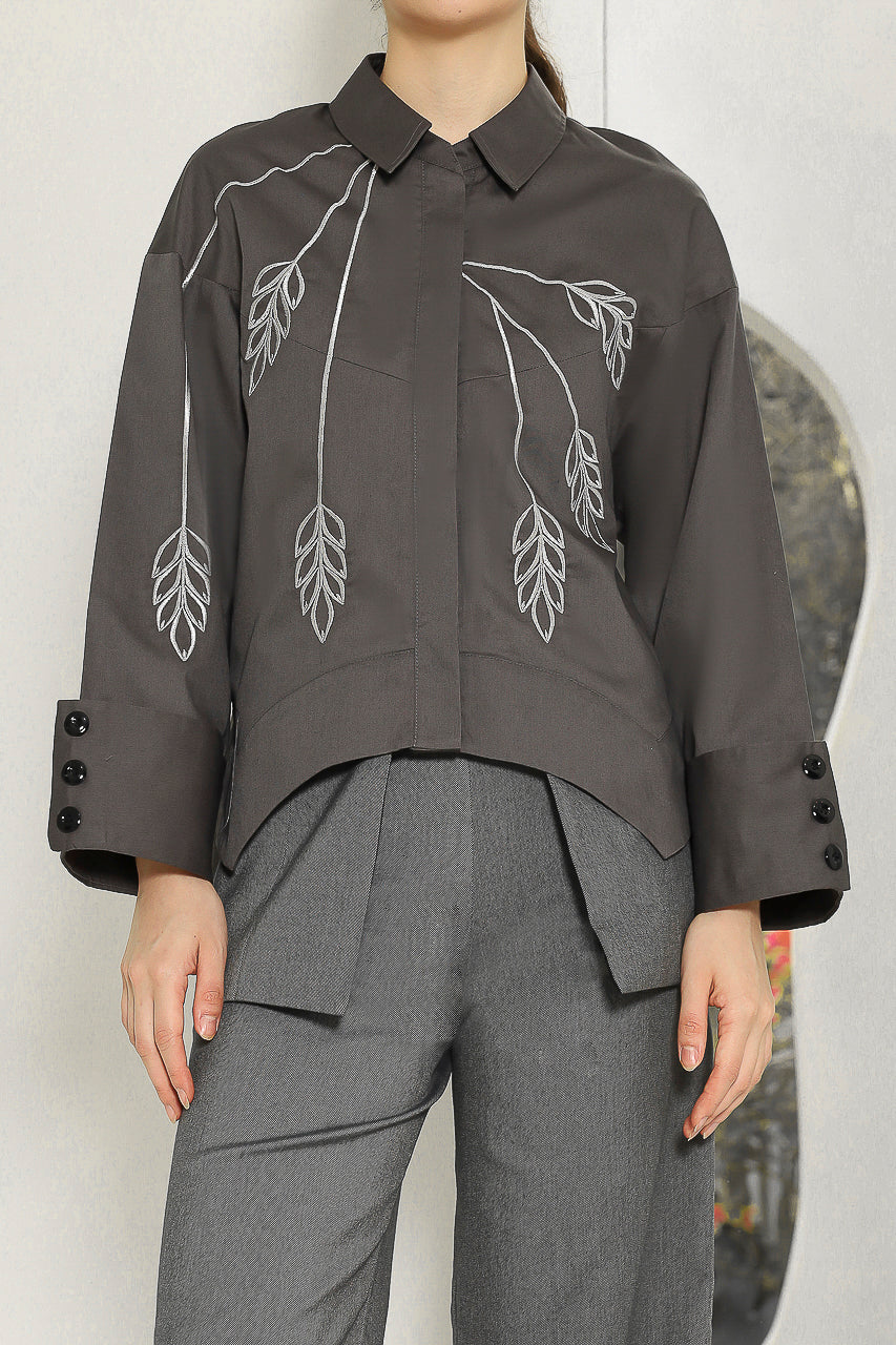 Bloom et Champs Kemeja Padi Abu2