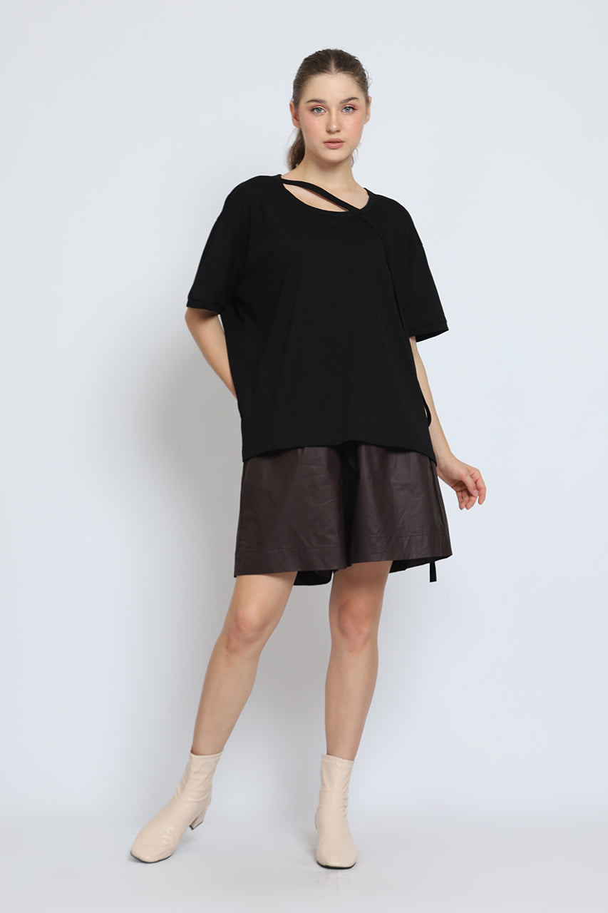Bloom et Cotton String Tee/ Choco Cullote