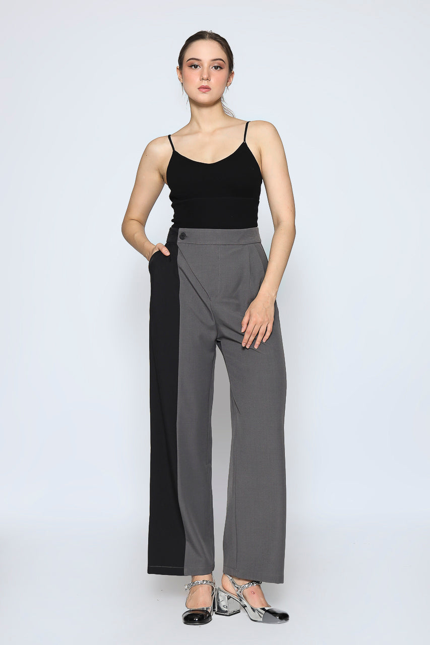 Bloom et Cotton Grey Combination Pants