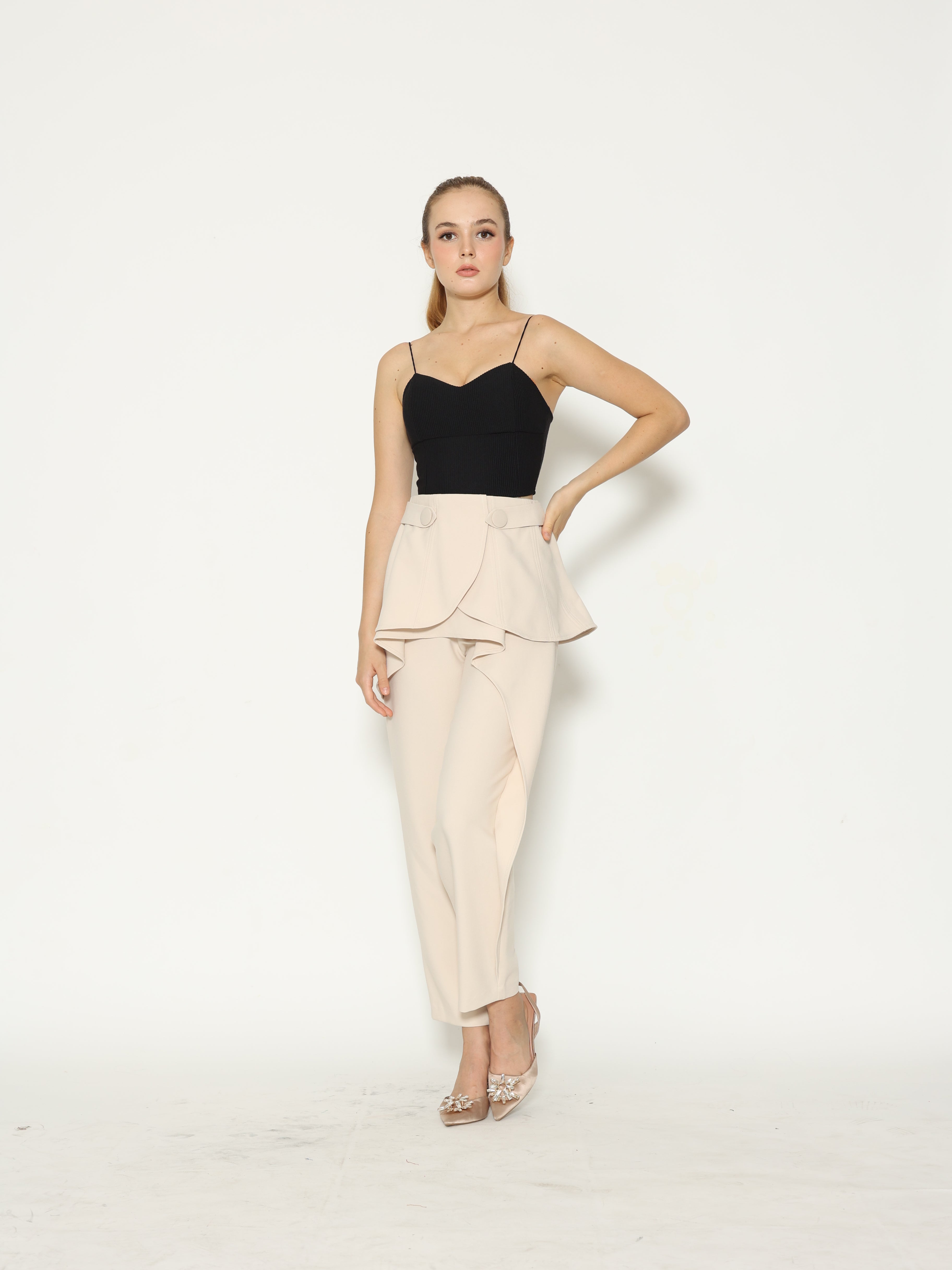 Bloom et Champs Peplum Pants
