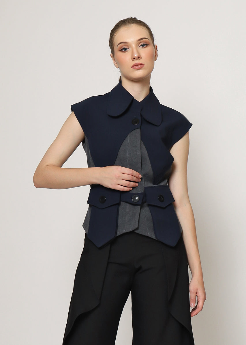 Bloom Et Champs Top Segitiga Abu