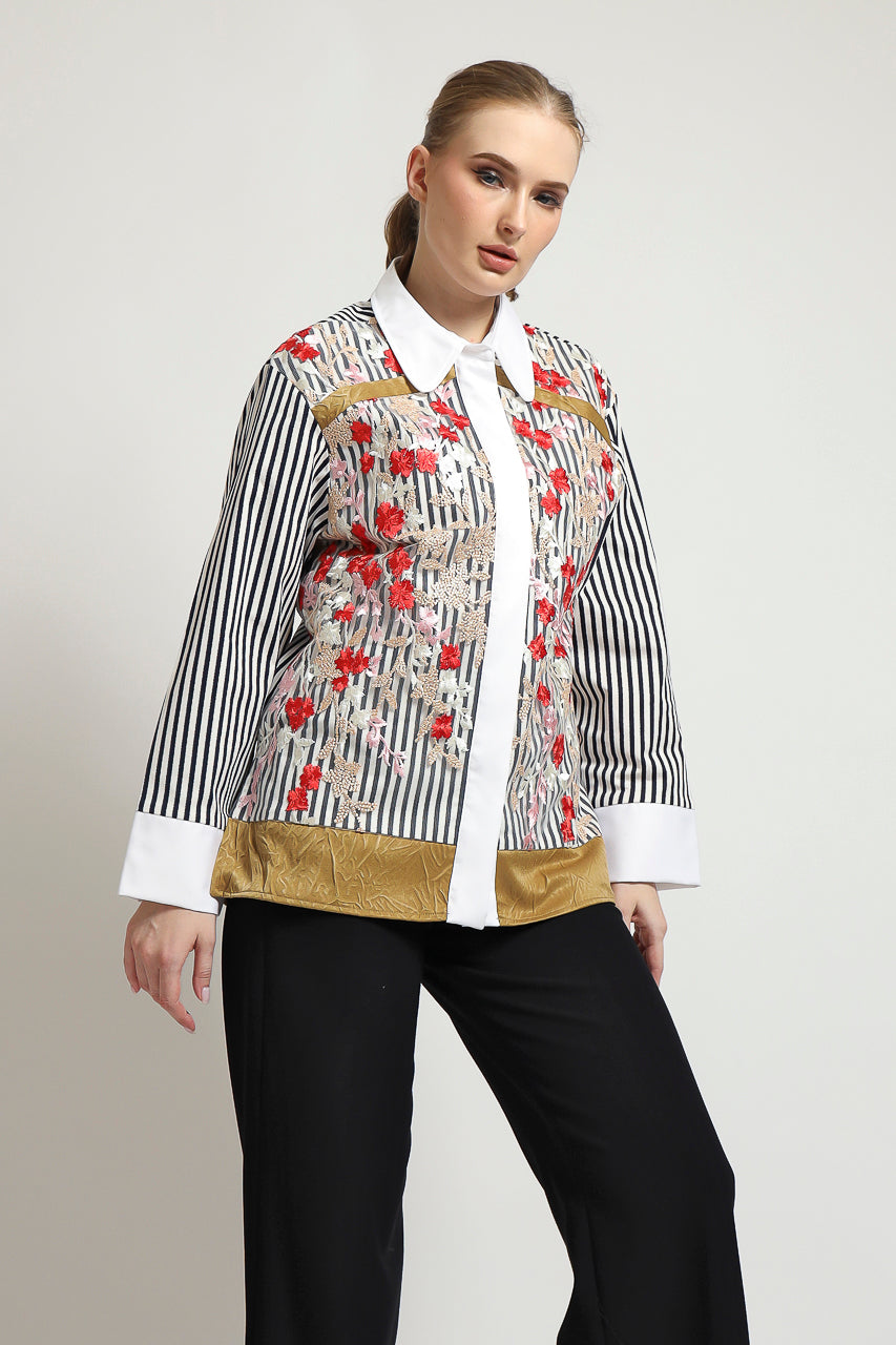 Bloom et Champs Kemeja Garden Tulle