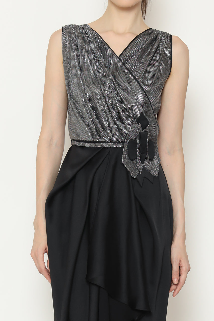 Bloom et Champs Dress Kembang Hitam