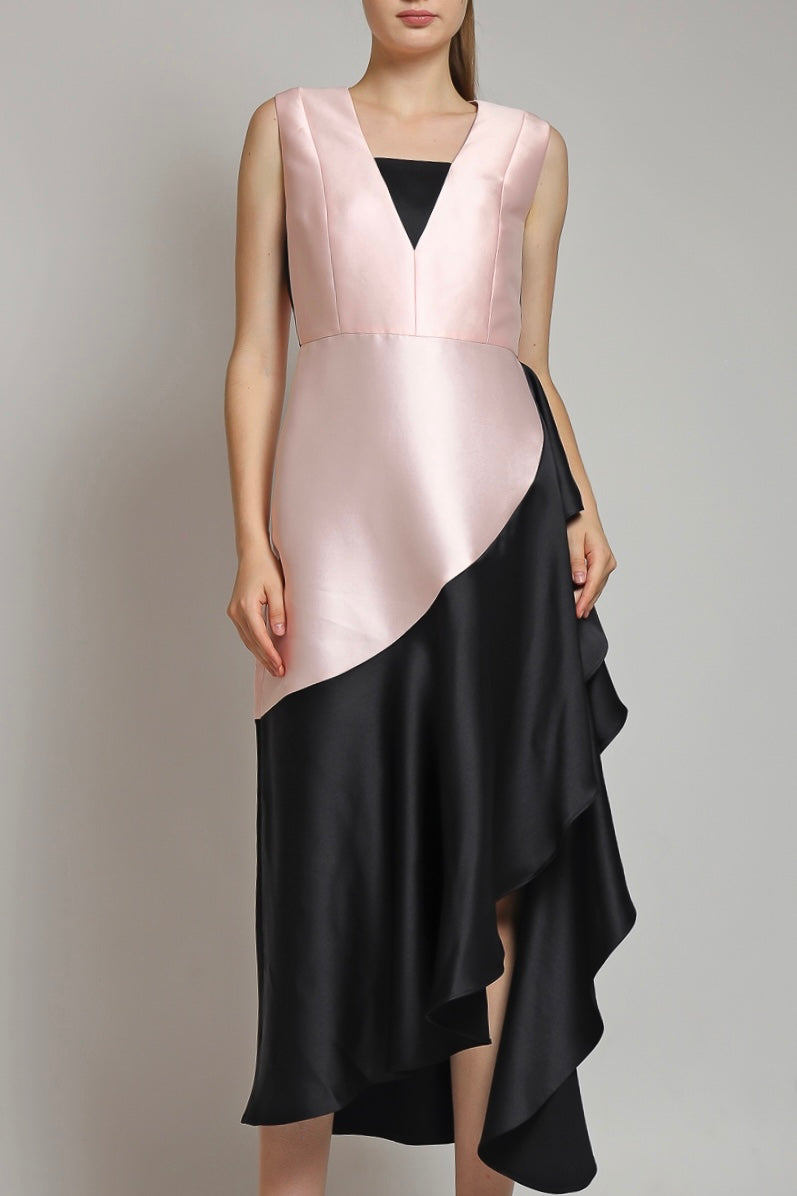 Bloom et Champs Dress Black Pink