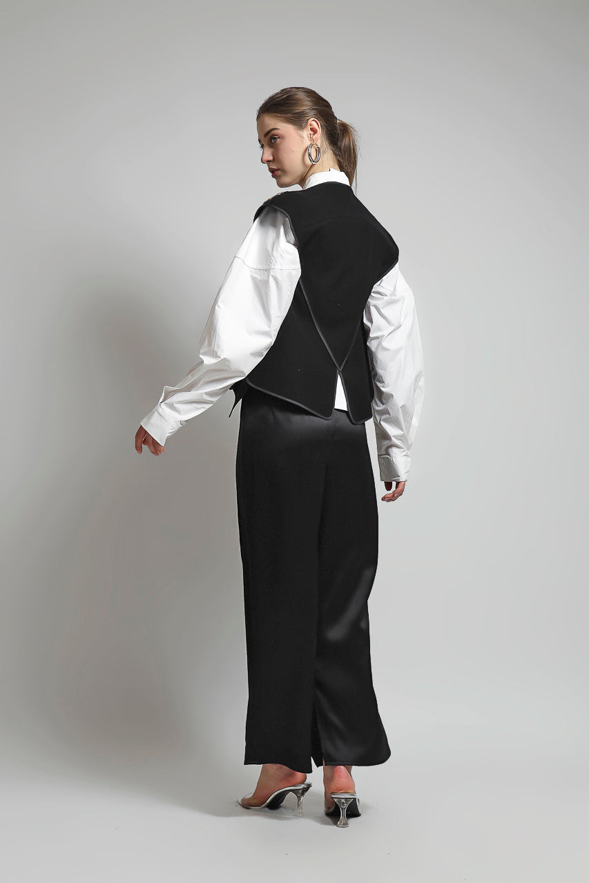 Bloom et Champs Outer Kaku Payet/Celana Saten Panjang