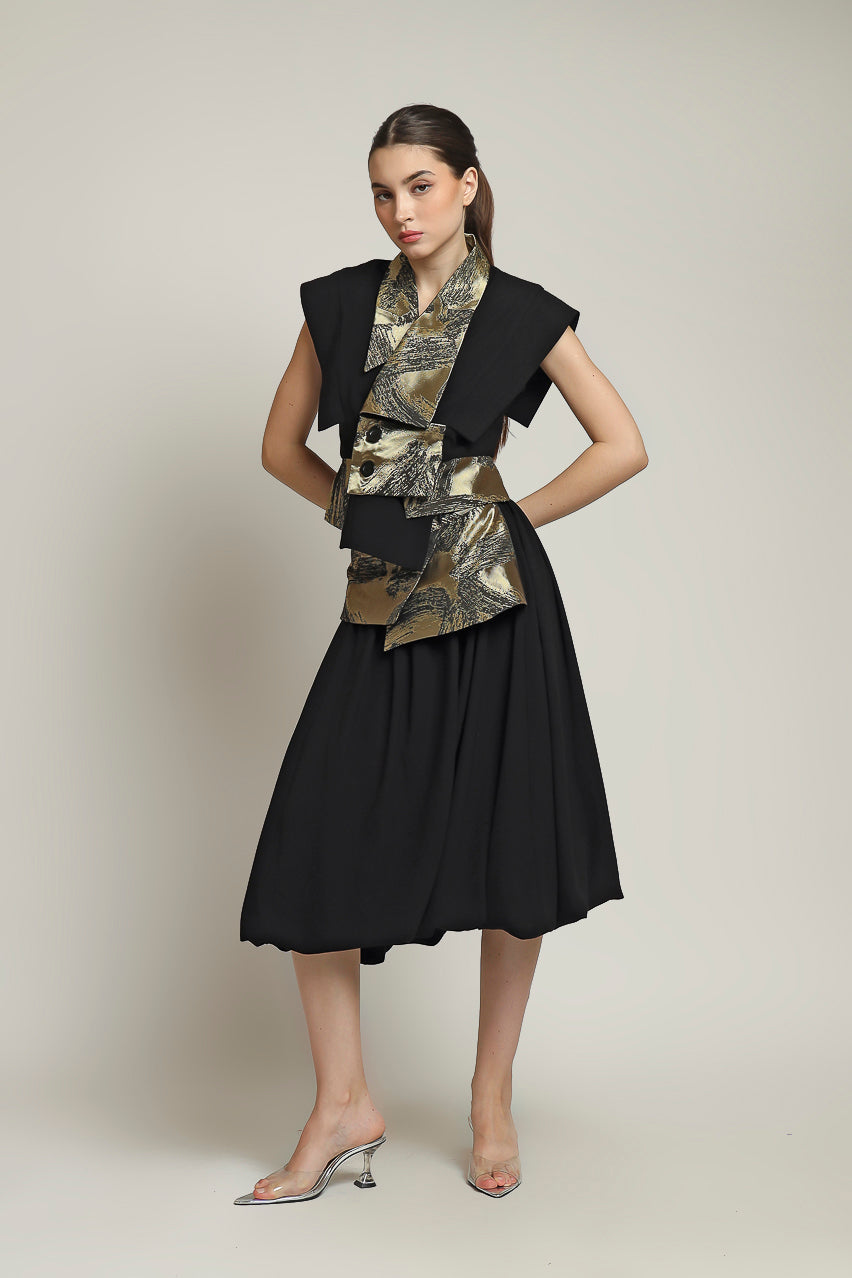 Bloom et Champs Set Balloon Golden