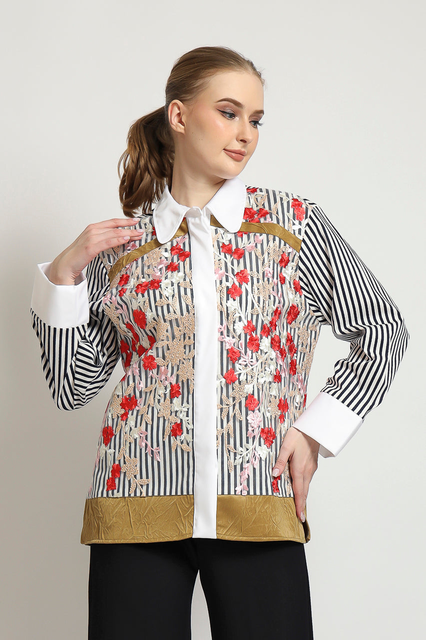 Bloom et Champs Kemeja Garden Tulle