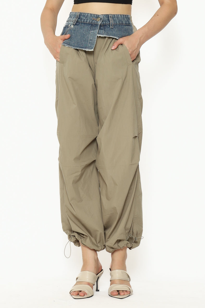 Bloom et Cotton Denim Jogger Pants