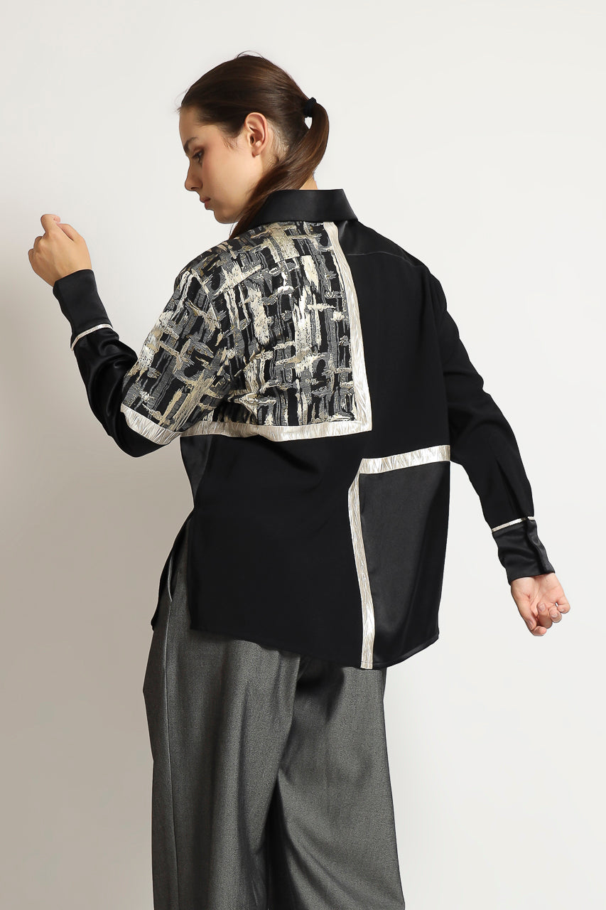 Bloom et Champs Kemeja Jacquard Siku