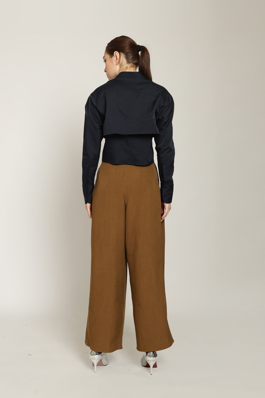 Bloom Et Cotton Tier Navy Shirt