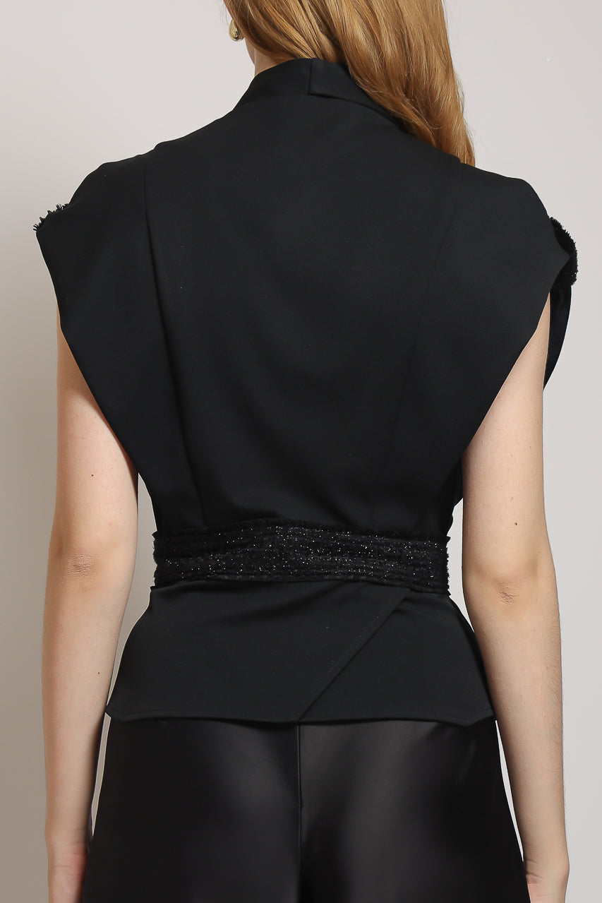 Bloom et Champs CoCo Saten Peplum Top/Flare Saten Pants