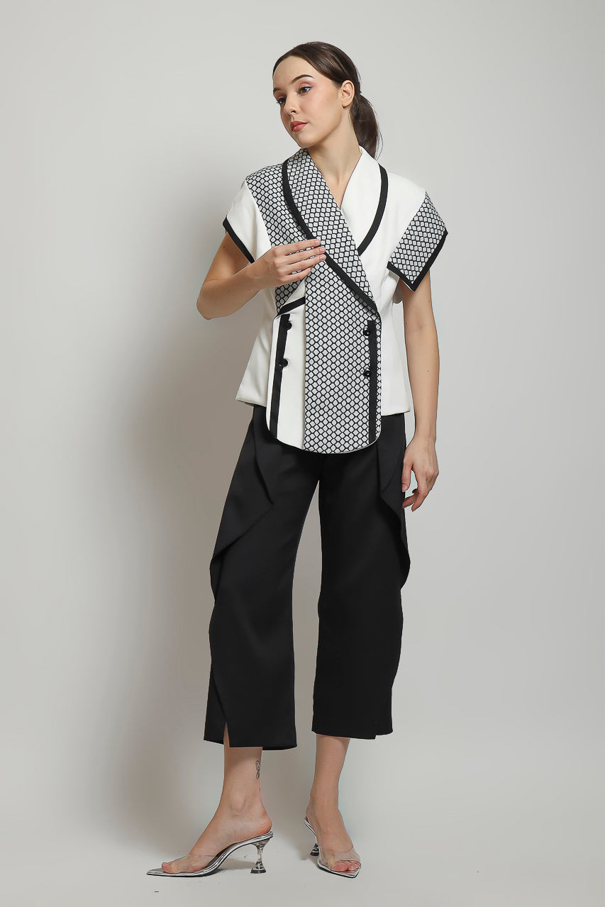 Bloom et Champs Checkered Hive Top