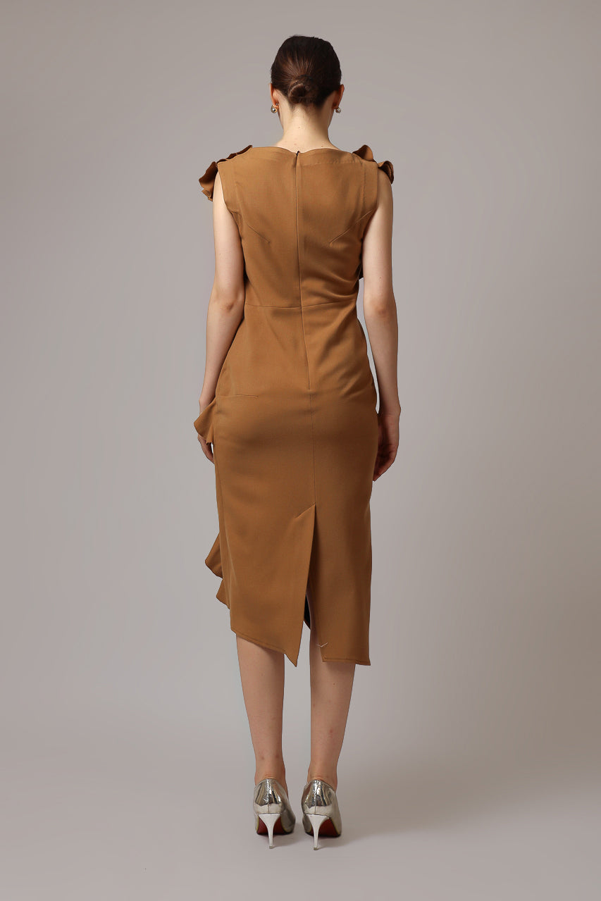 Bloom et Champs Dress Rumbai Caramel