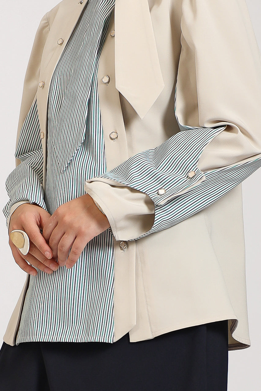 Bloom et Champs Tied Ria Shirt