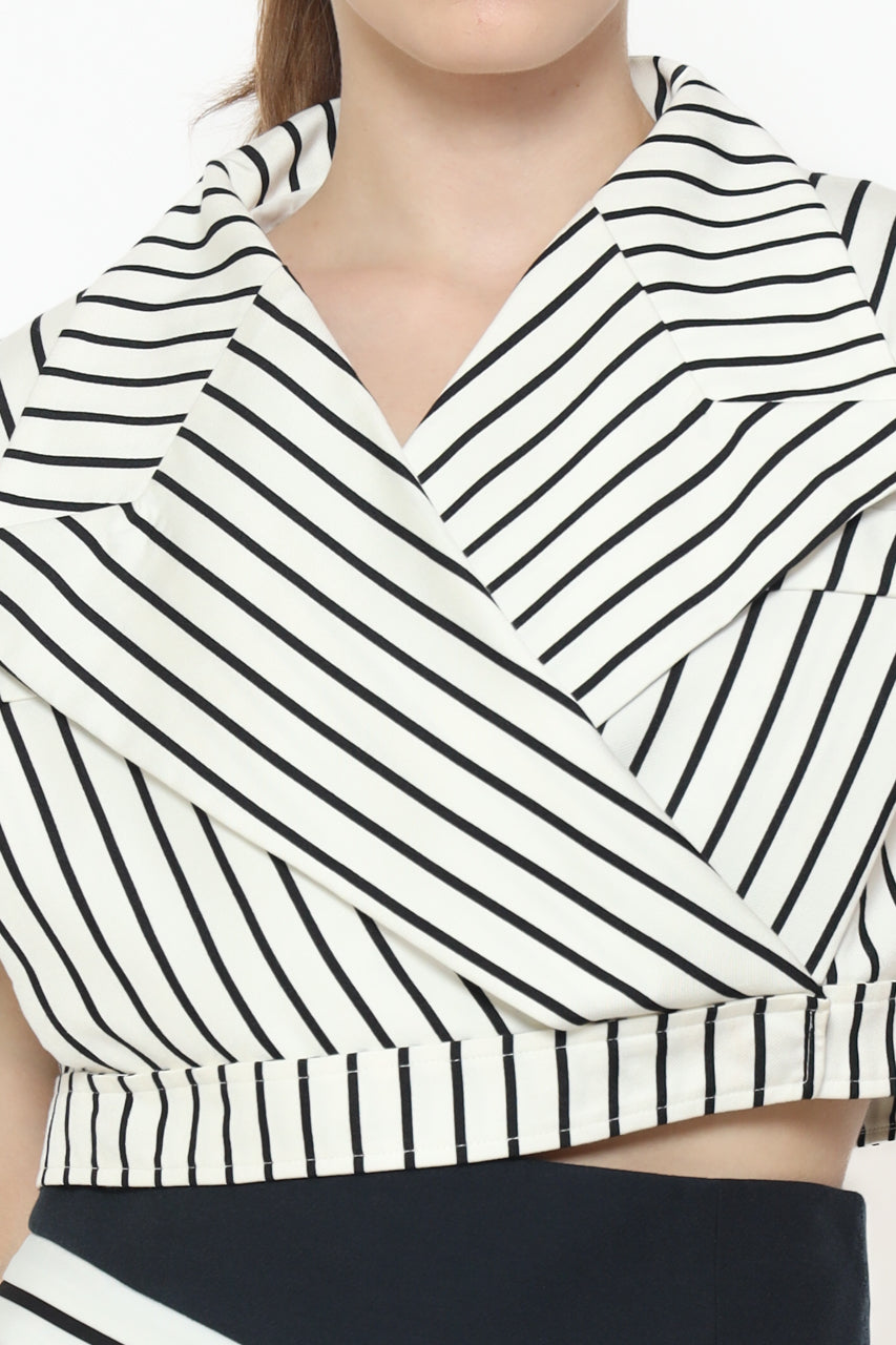 Bloom et Champs Vest Crop Belang