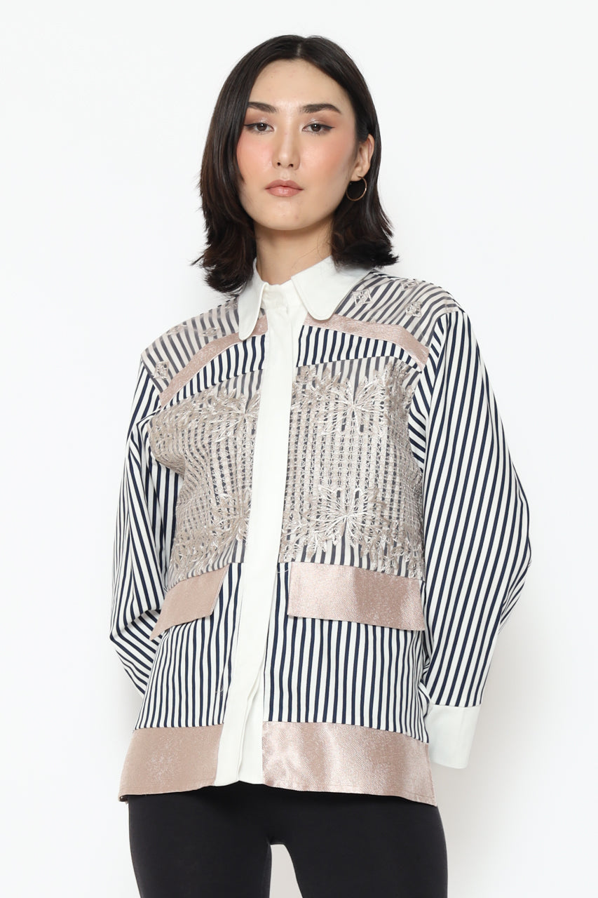 Bloom et Champs Kemeja Tile Sakura