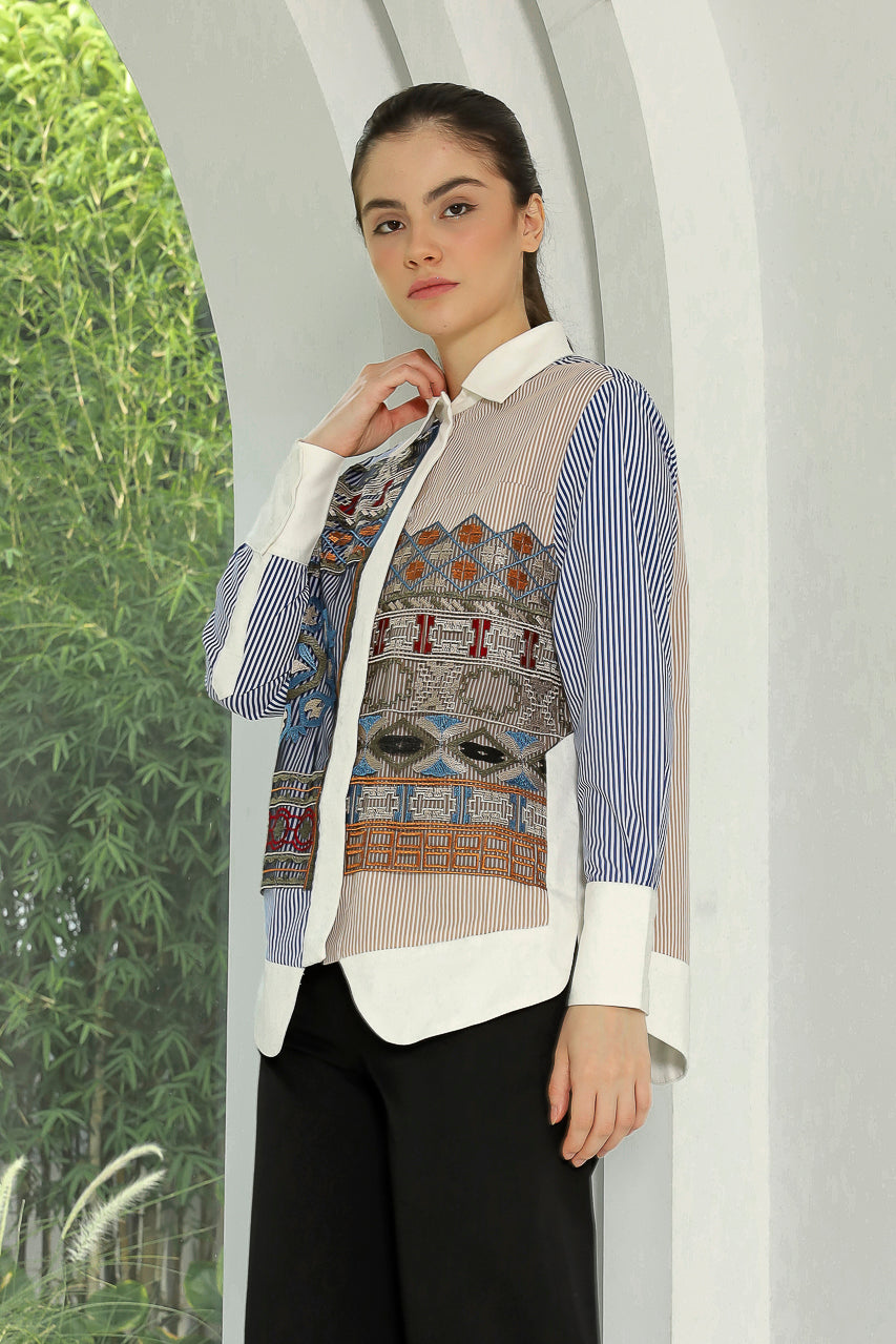 Bloom et Champs Kemeja Bb Tribal