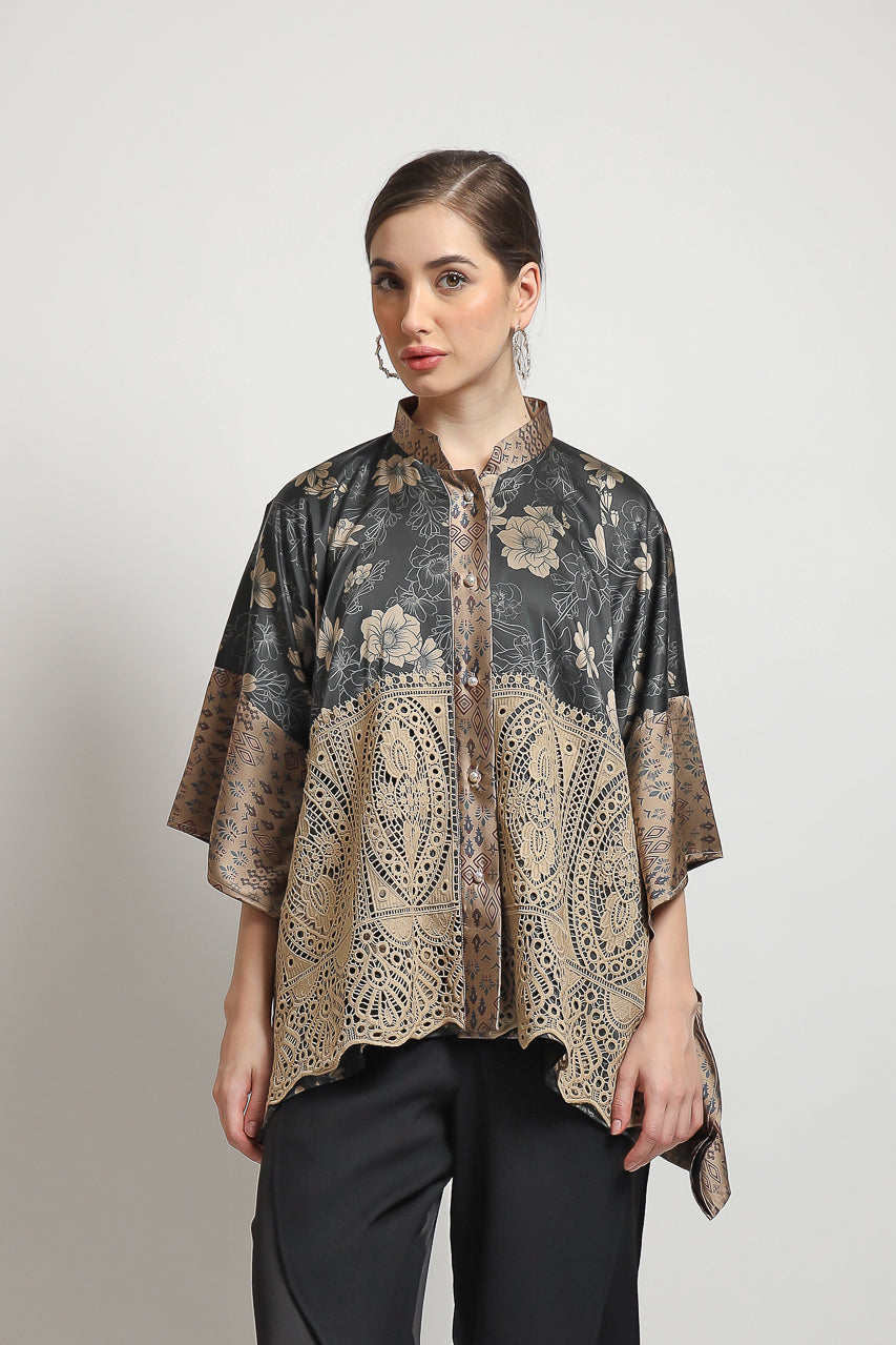 Bloom et Champs Ethnic Lawar Top