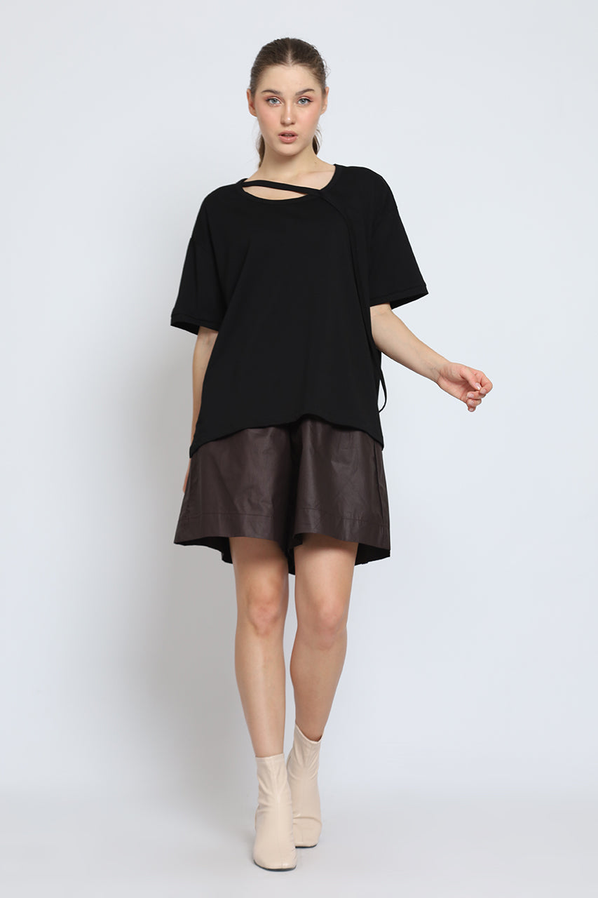 Bloom et Cotton String Tee/ Choco Cullote