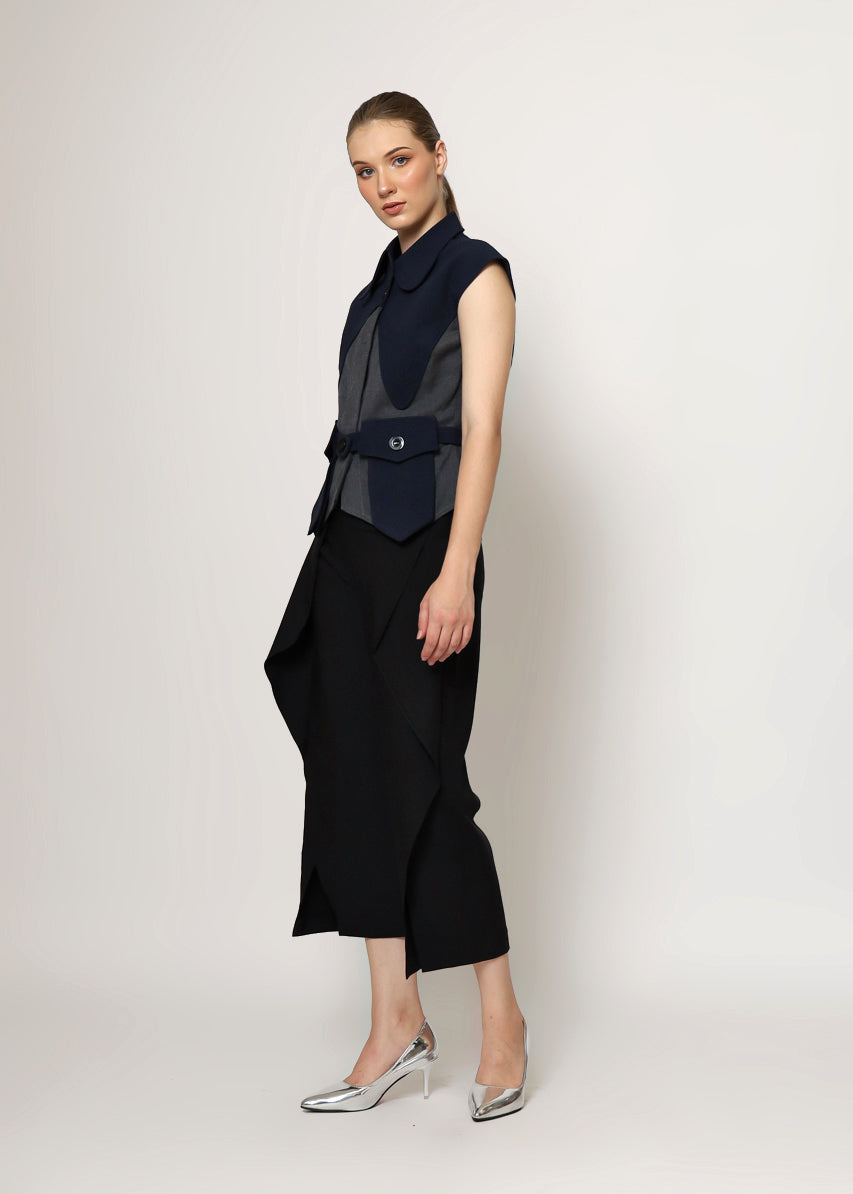 Bloom Et Champs Top Segitiga Abu