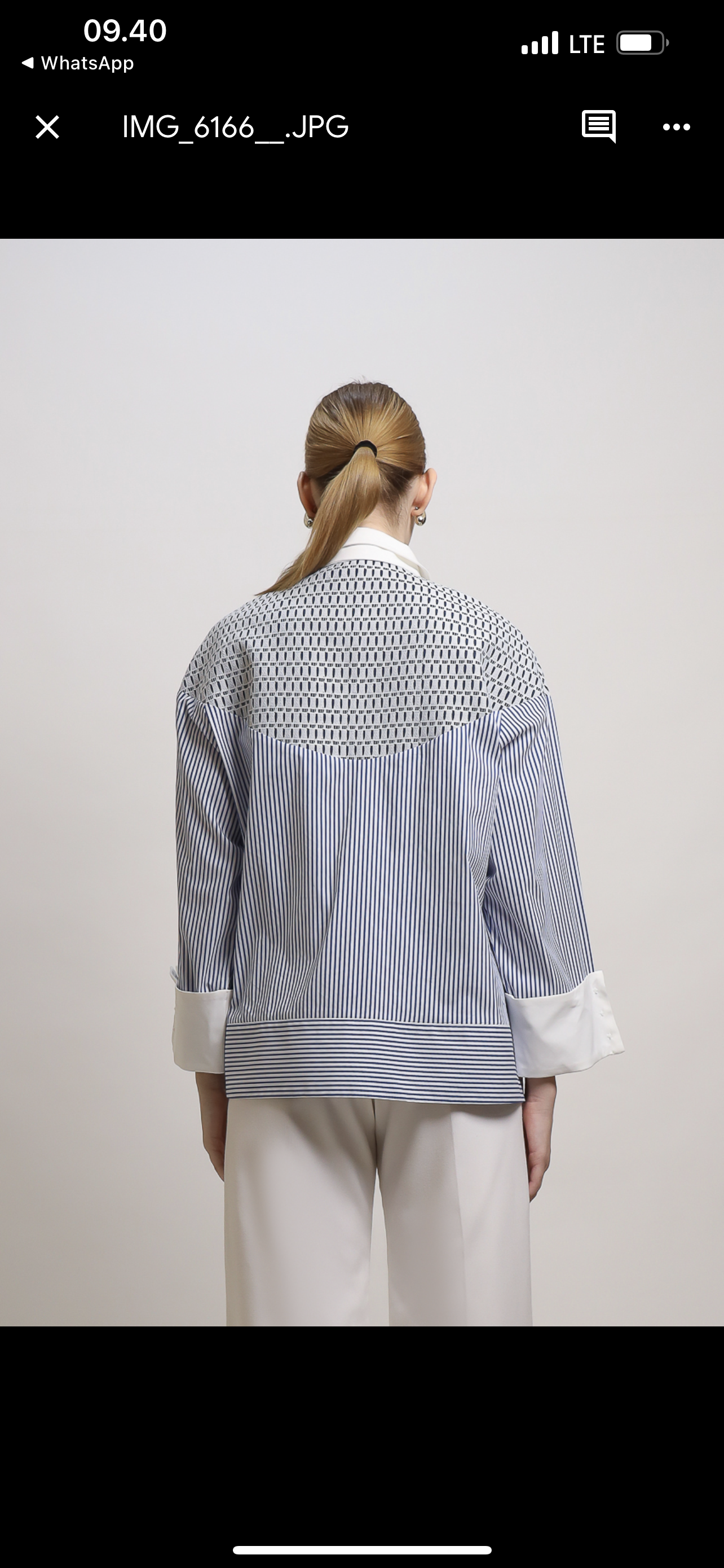 Bloom et Champs Kemeja Dasi Denim