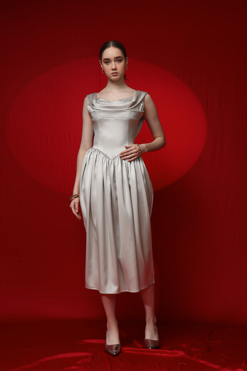 Bloom et Champs Vienna Silver Dress