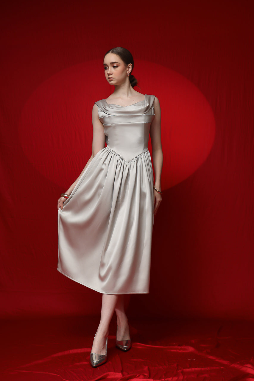 Bloom et Champs Vienna Silver Dress