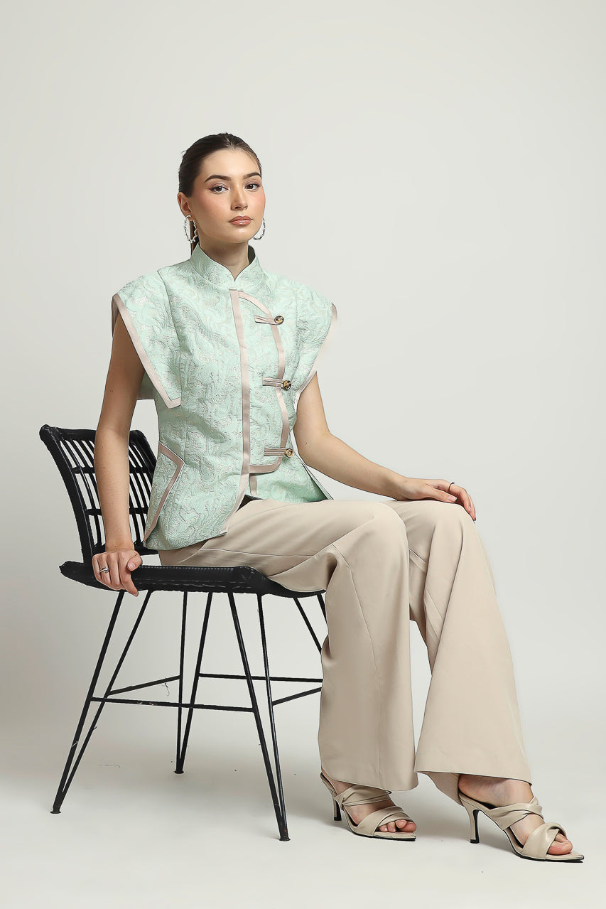 Bloom et Champs Minty Shanghai Top