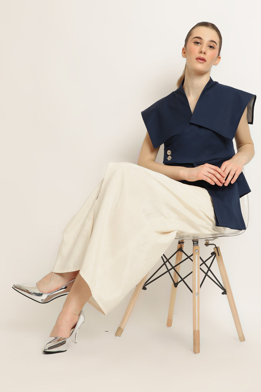 Bloom et Champs Selah Top in Denim