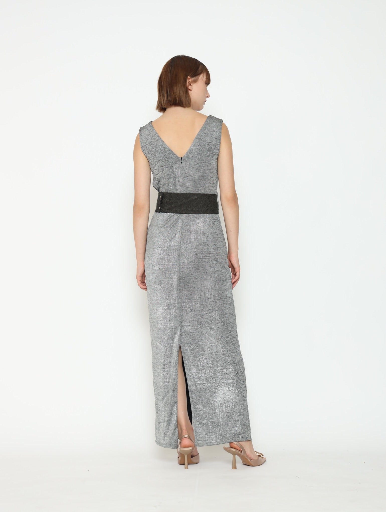 Bloom et Champs Dress Ploi With Belt