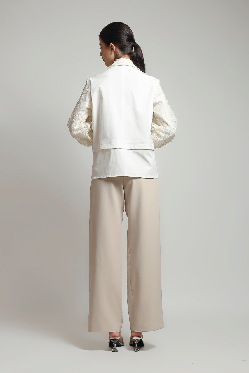 Bloom et Champs Tosca Lace Floral Shirt