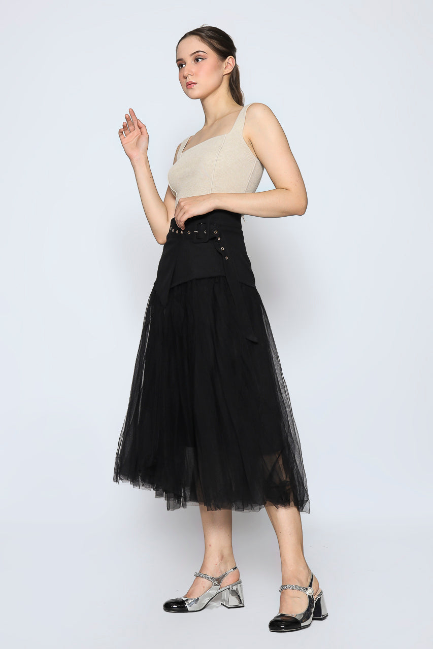 Bloom et Cotton Tutu Skirt with Belt