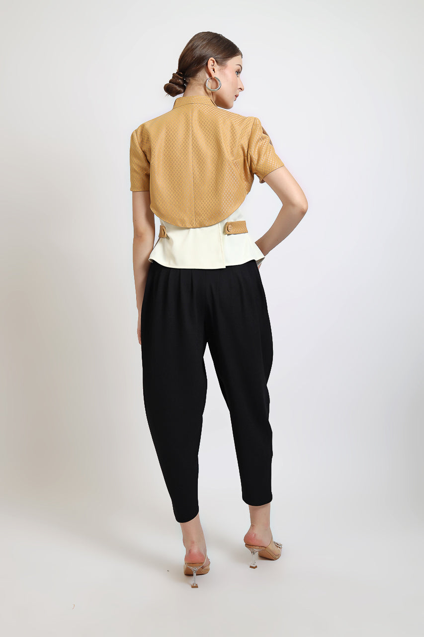 Bloom et Champs Honey Mustard Blouse