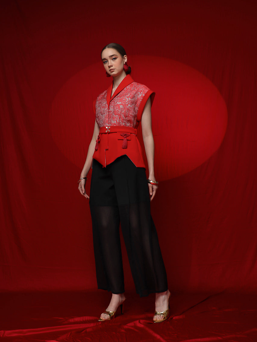 Bloom et Champs AK Kimono Wave Merah