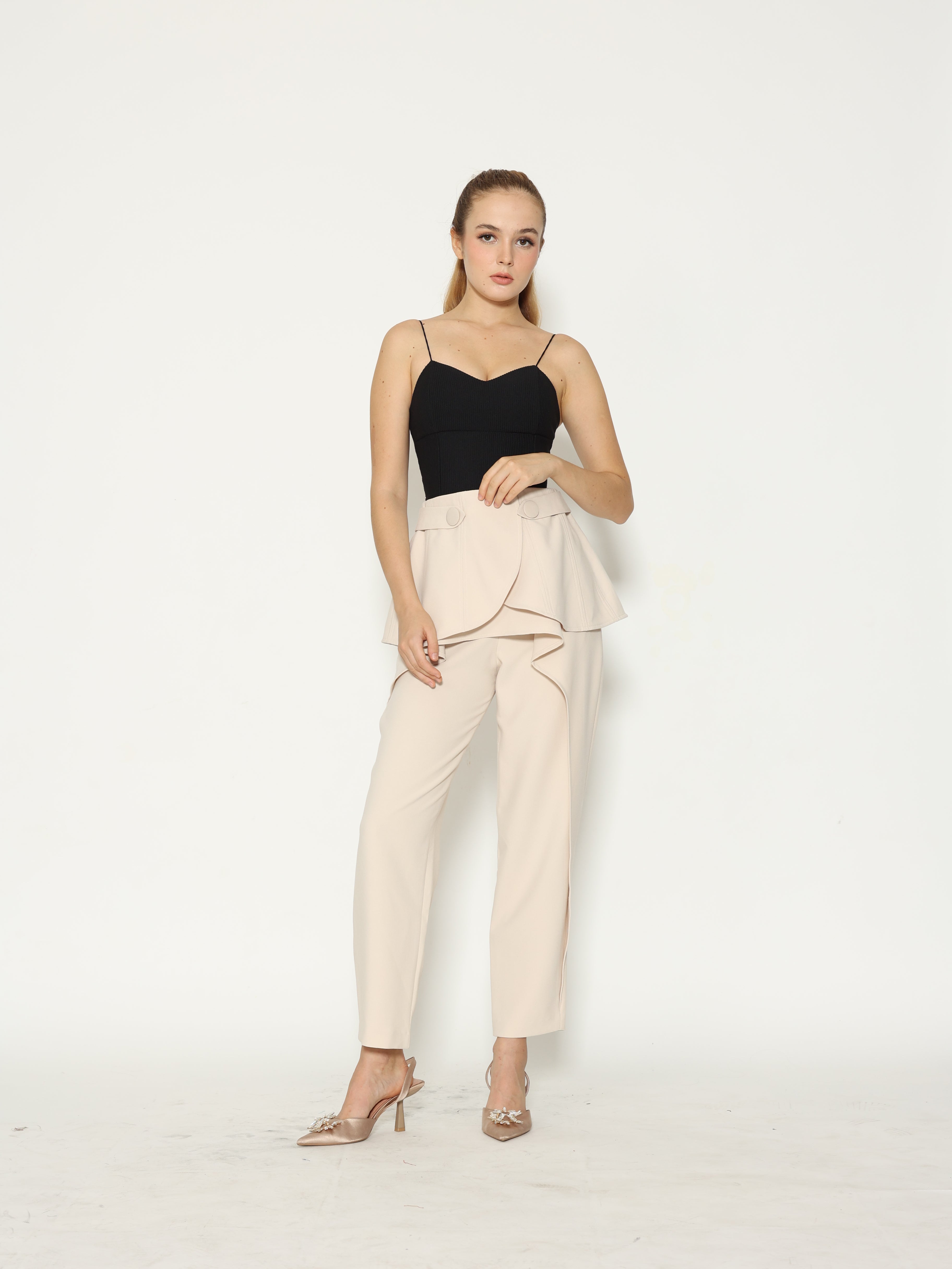 Bloom et Champs Peplum Pants