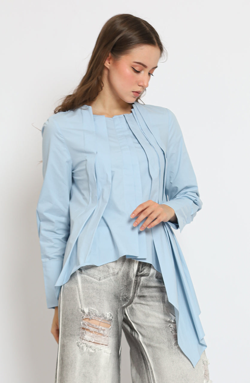 Bloom et Cotton Baby Blue Shirt