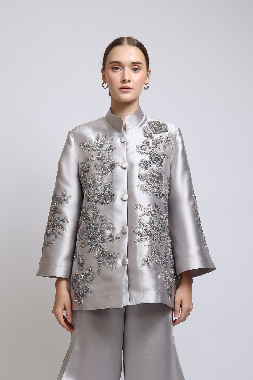 Bloom et Champs Blazer Silver Payet/Doremi Pants Silver