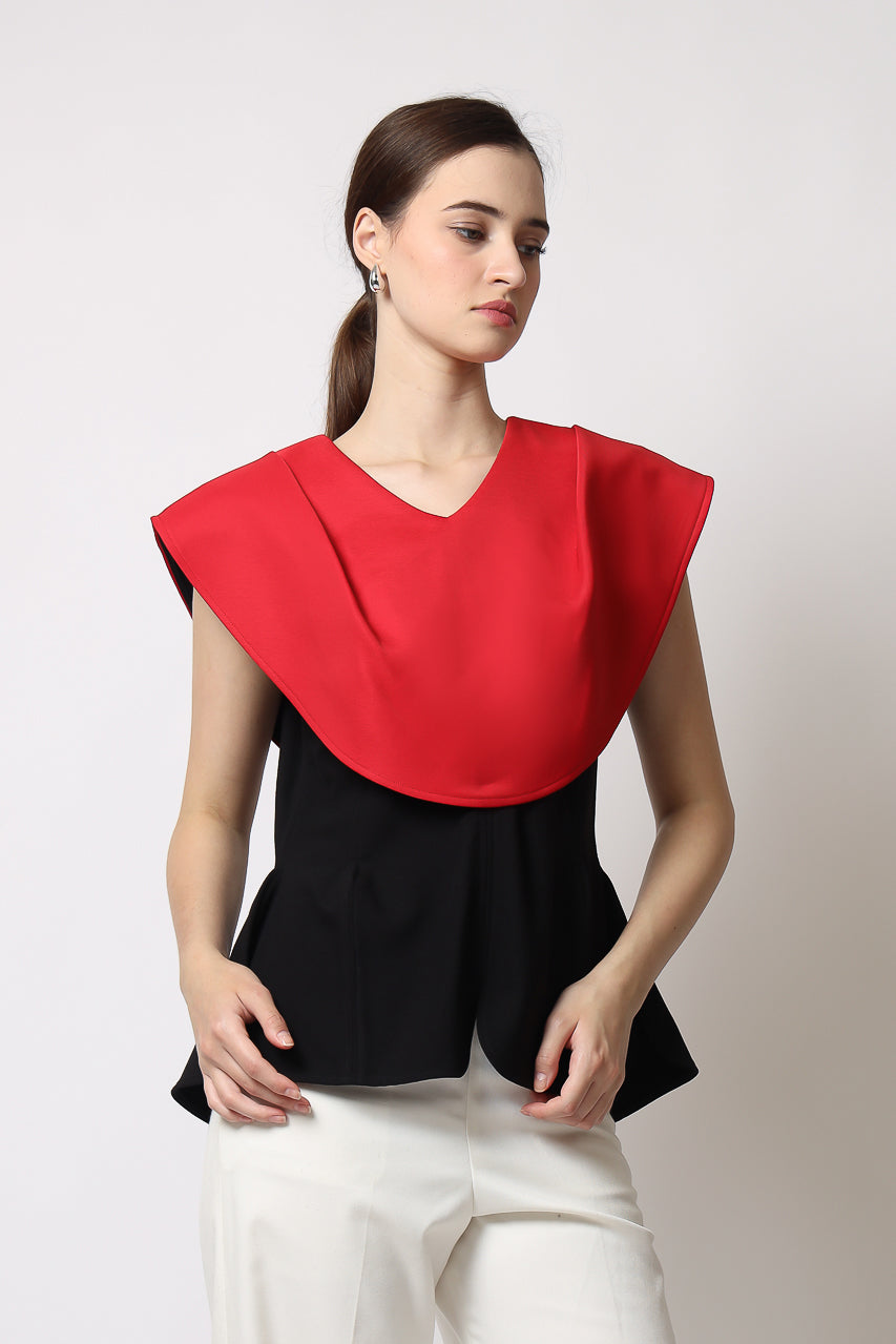 Bloom et Champs Red Selena Top