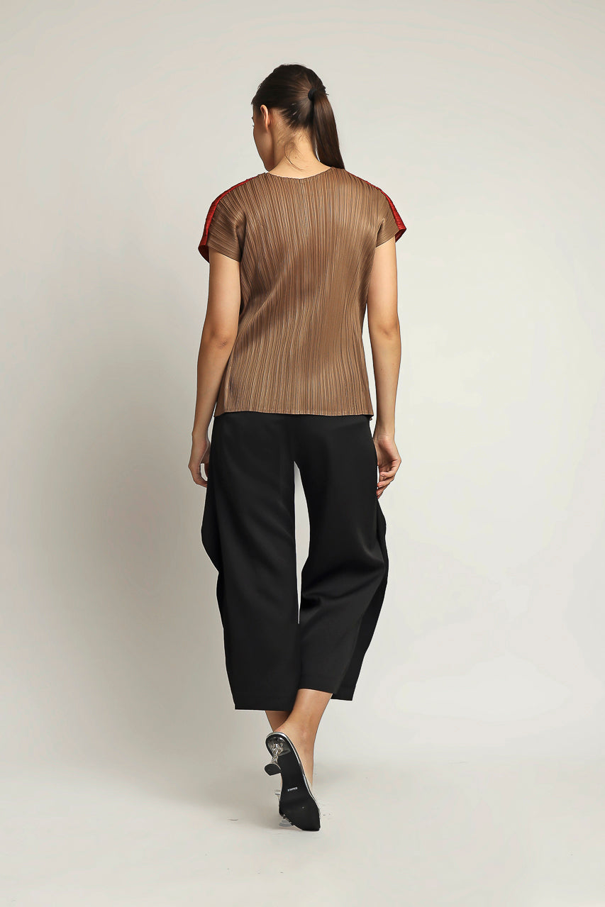 Bloom et Champs Three Tone Pleats