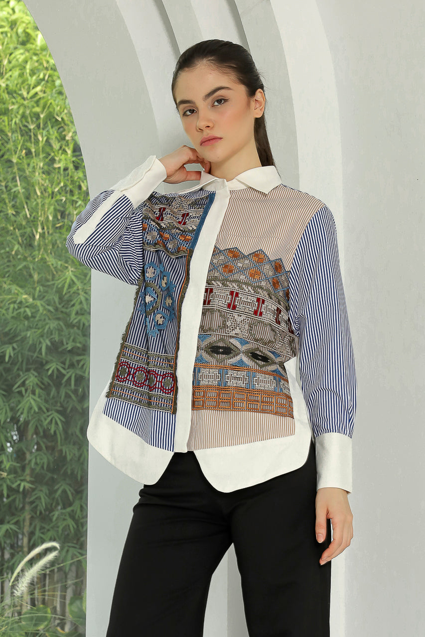 Bloom et Champs Kemeja Bb Tribal