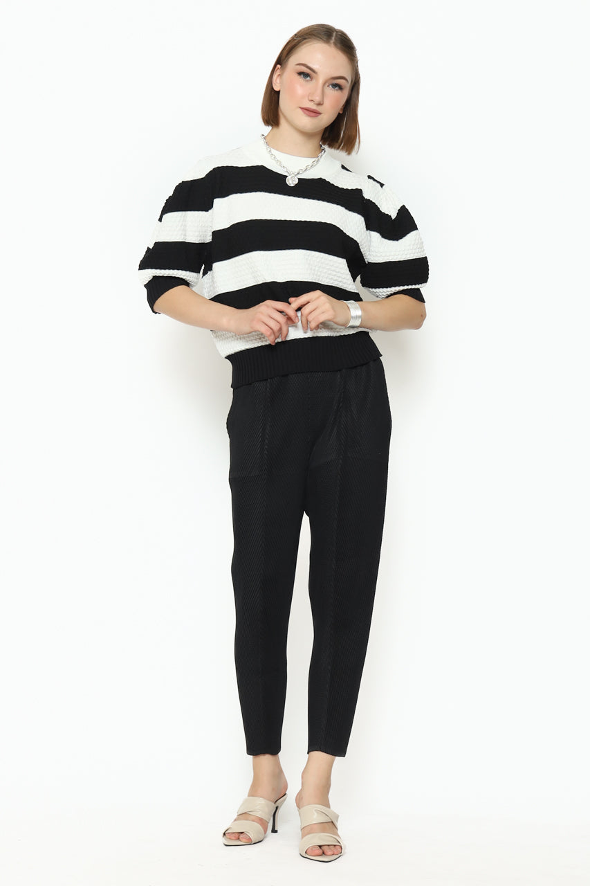 Bloom et Cotton Zebra Knit