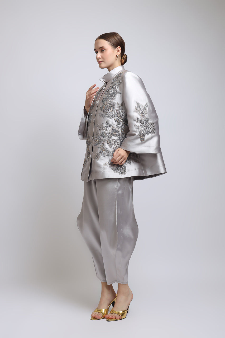 Bloom et Champs Blazer Silver Payet/Doremi Pants Silver