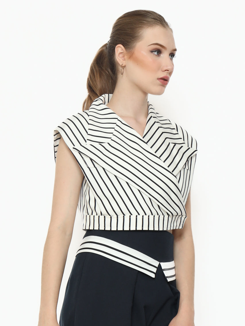 Bloom et Champs Vest Crop Belang