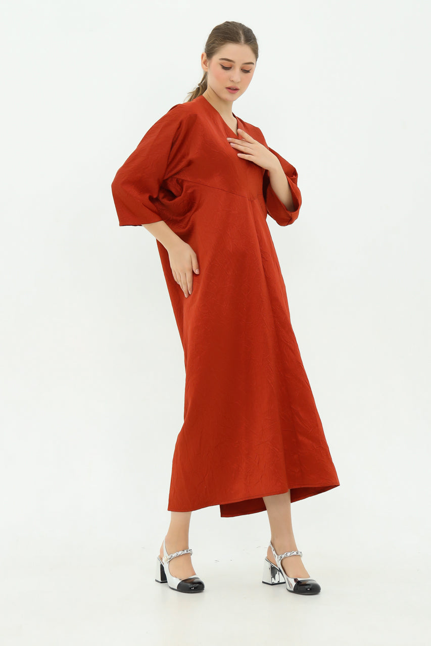 Bloom et Champs Dress Kaftan Crumpled