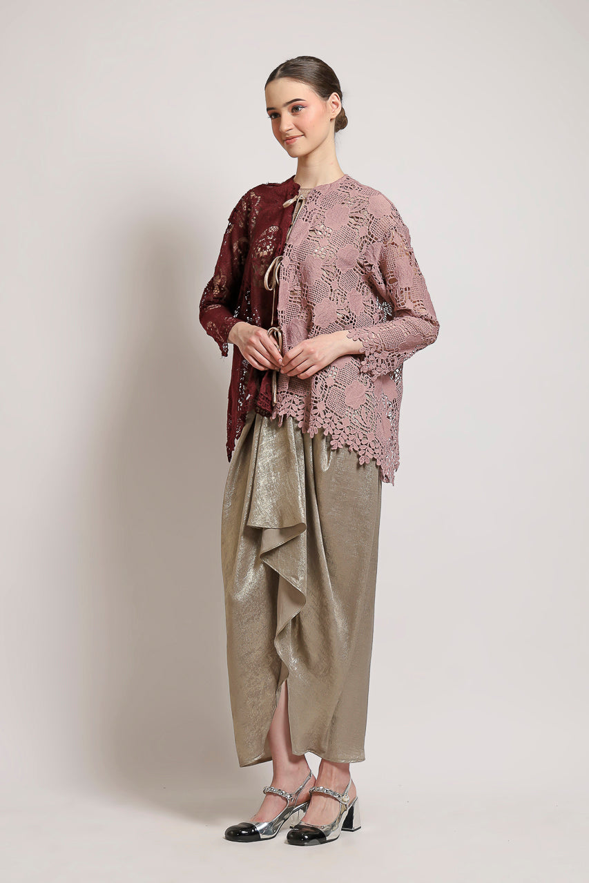 Bloom et Champs Kimono Brukat Two Tone Pita